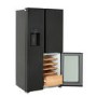 Refurbished Tesla T530TDBG 529 Litres French Style American Fridge Freezer - Black