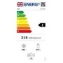Refurbished Tesla T530TDBG 529 Litres French Style American Fridge Freezer - Black