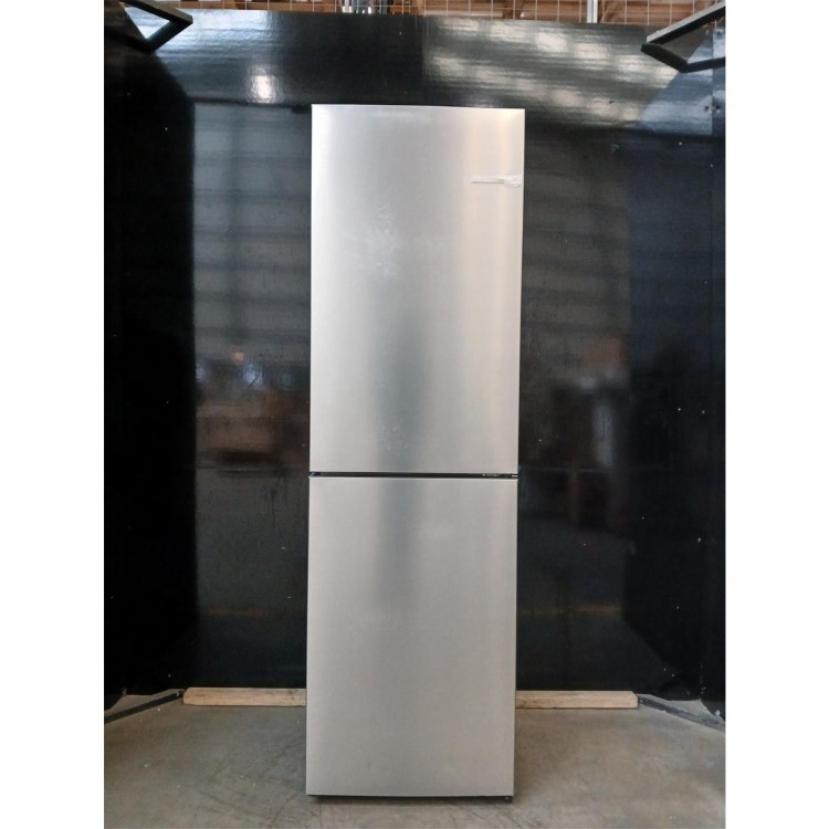 GRADE A2 - Bosch Series 2 255 Litre 50/50 Freestanding Fridge Freezer - Stainless Steel 