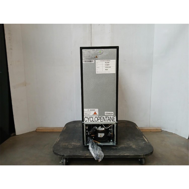 GRADE A2 - electriQ 18 Bottle Capacity 30cm Freestanding Under Counter Wine Cooler - Stainless Steel
