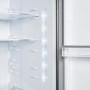 Refurbished electriQ eiQ54MDFFINOX 282 Litre Fridge Freezer - Total No Frost in Stainless Steel