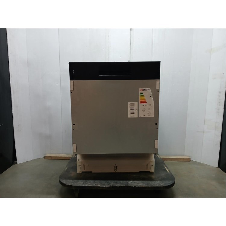 GRADE A2 - Hisense Hi4 Integrated Dishwasher - Auto Dry, C-Rated, Silver control panel