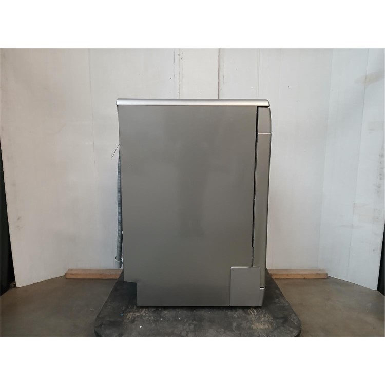 GRADE A2 - Indesit Freestanding Slimline Dishwasher - Eco Programme, D-Rated, Silver