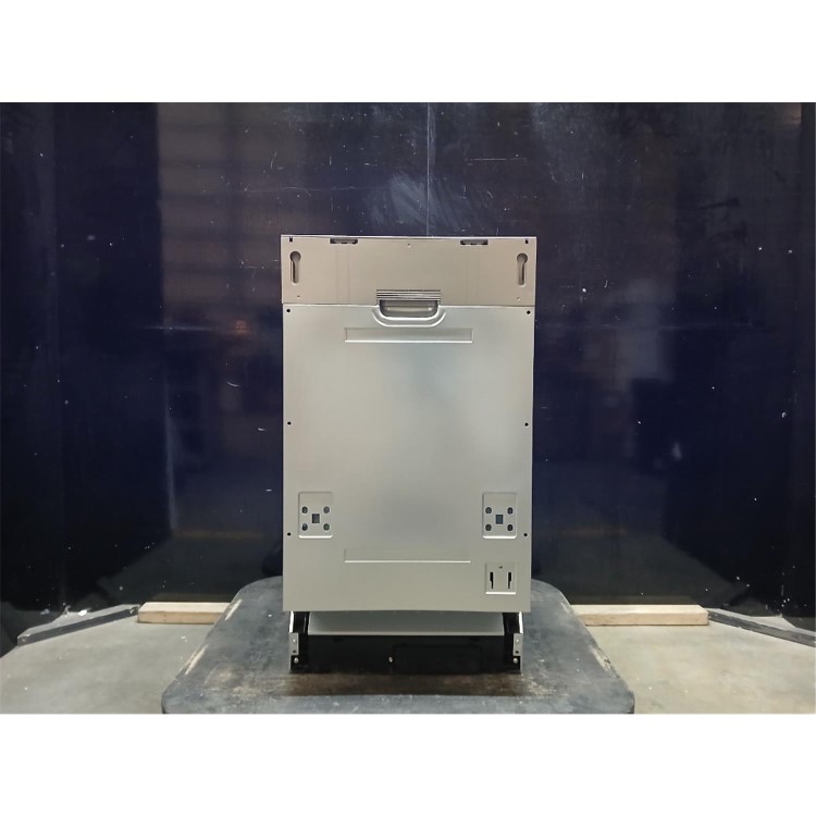GRADE A2 - Hisense Integrated Slimline Dishwasher - Auto Dry C-Rated Silver control panel