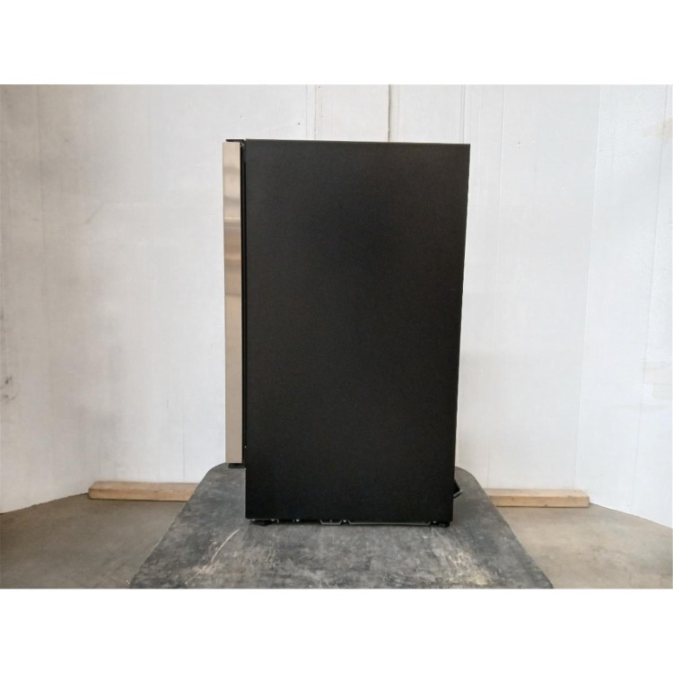 GRADE A2 - electriQ 7 Bottle Freestanding Under Counter Wine Cooler - Stainless Steel