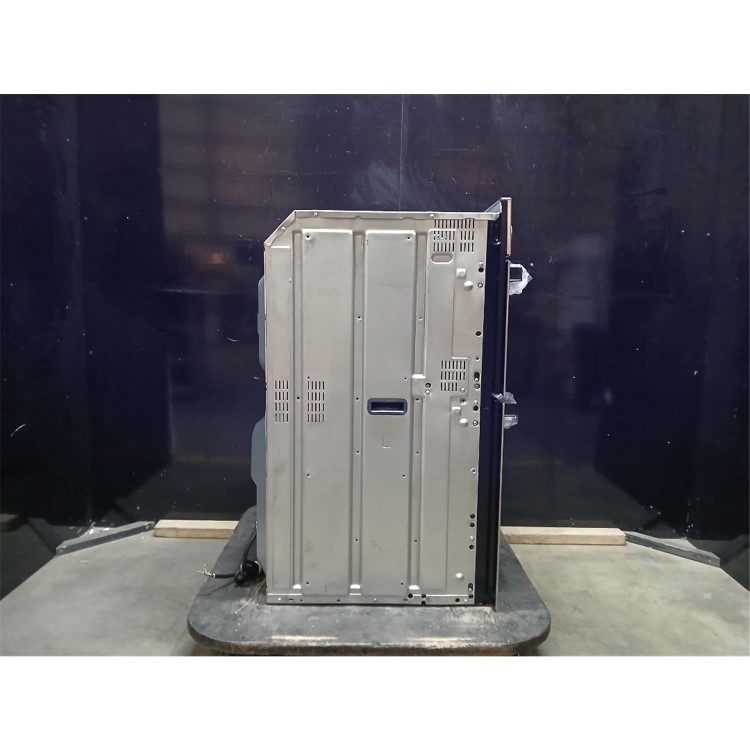 GRADE A2 - Hotpoint DIH10DIX Built-In Electric Double Oven - Stainless Steel  