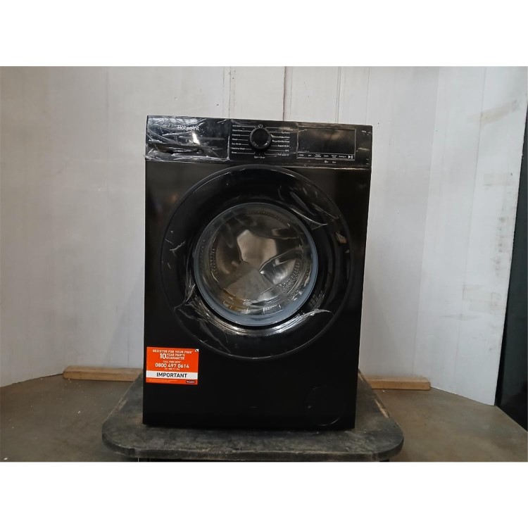 GRADE A2 - Hotpoint AntiStain 10kg 1400rpm Washing Machine - Black