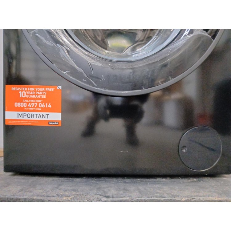 GRADE A2 - Hotpoint AntiStain 10kg 1400rpm Washing Machine - Black