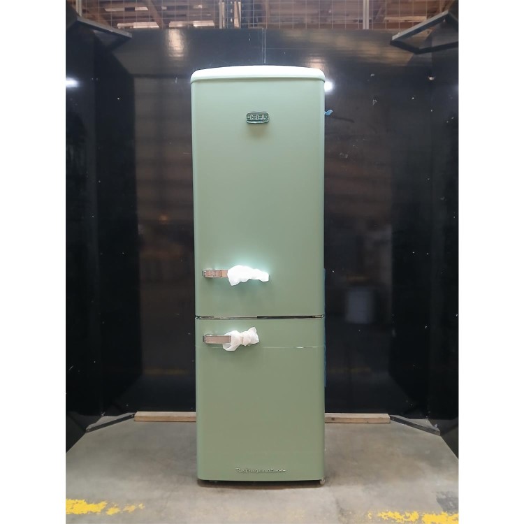 GRADE A2 - CDA 330 Litre 60/40 Retro Freestanding Fridge Freezer - Florence Meadow
