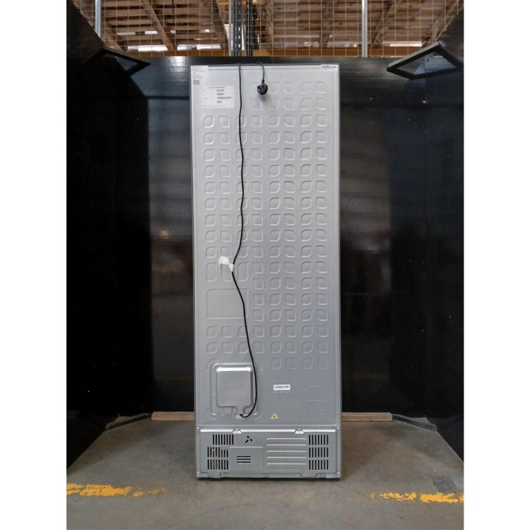 GRADE A2 - Hisense PureFlat 485 Litre French Style American Fridge Freezer - Stainless Steel