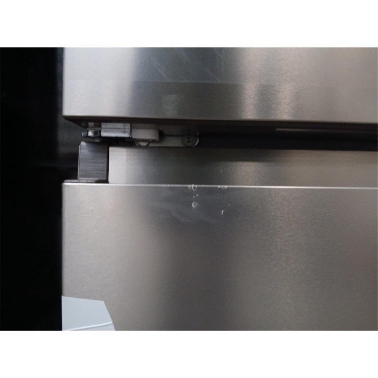 GRADE A2 - Hisense PureFlat 485 Litre French Style American Fridge Freezer - Stainless Steel