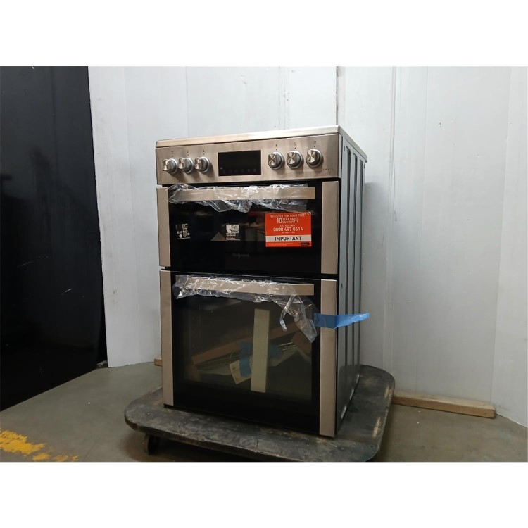 GRADE A2 - Hotpoint 60cm Electric Cooker - Stainless steel
