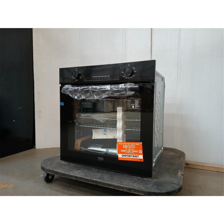 GRADE A2 - Beko BBIF22300B Electric Fan Single Oven - Black   