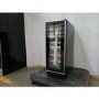 GRADE A2 - electriQ 18 Bottle Capacity 30cm Freestanding Under Counter Wine Cooler - Stainless Steel