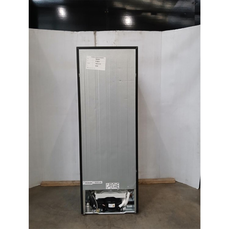 GRADE A2 - electriQ 168 Litre 70/30 Freestanding Fridge Freezer - Black