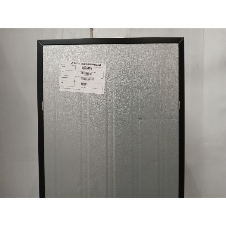 GRADE A2 - electriQ 168 Litre 70/30 Freestanding Fridge Freezer - Black