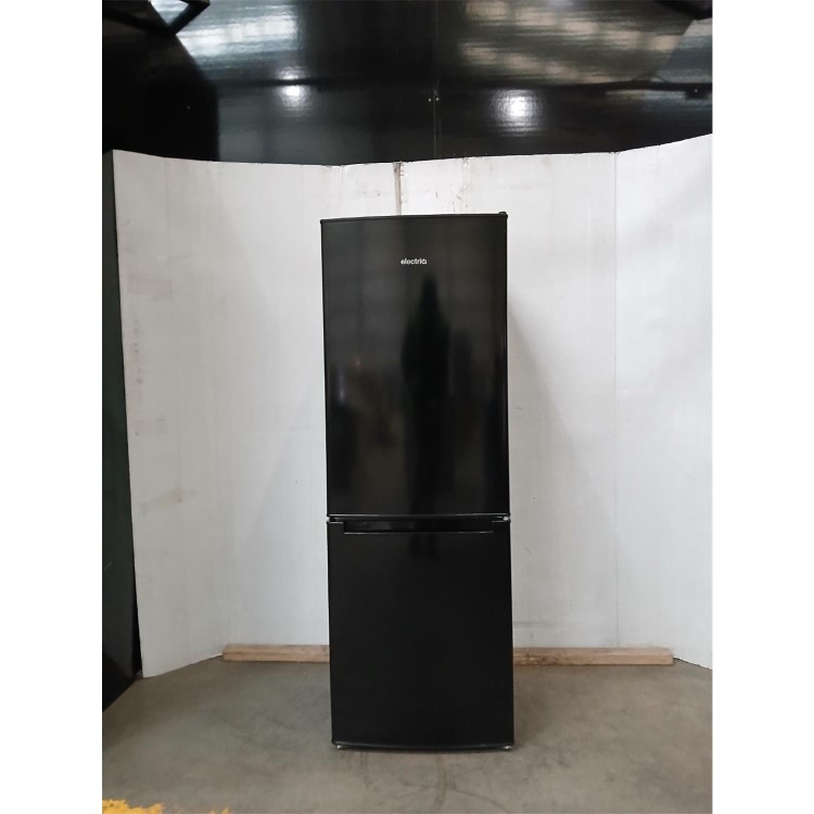 GRADE A2 - electriQ 168 Litre 70/30 Freestanding Fridge Freezer - Black