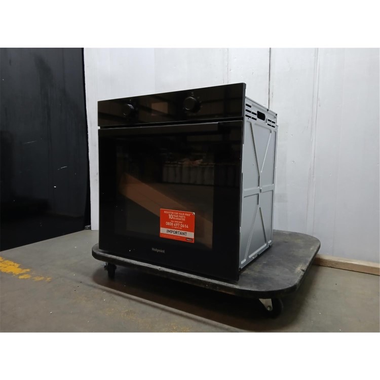GRADE A2 - Hotpoint Class 2 HO455CBUK Electric Fan Assisted Single Oven - Black