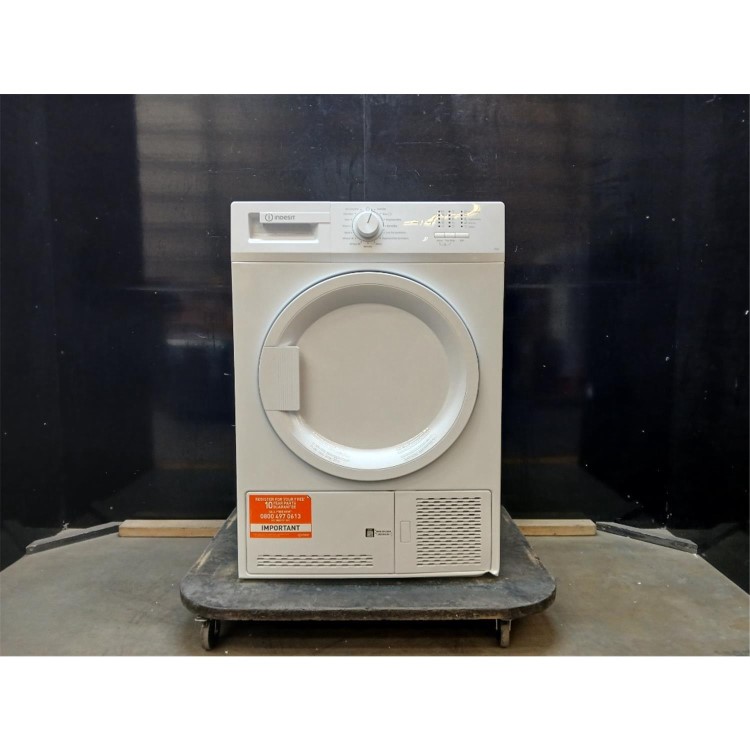 GRADE A2 - Indesit 8kg Condenser Tumble Dryer - White