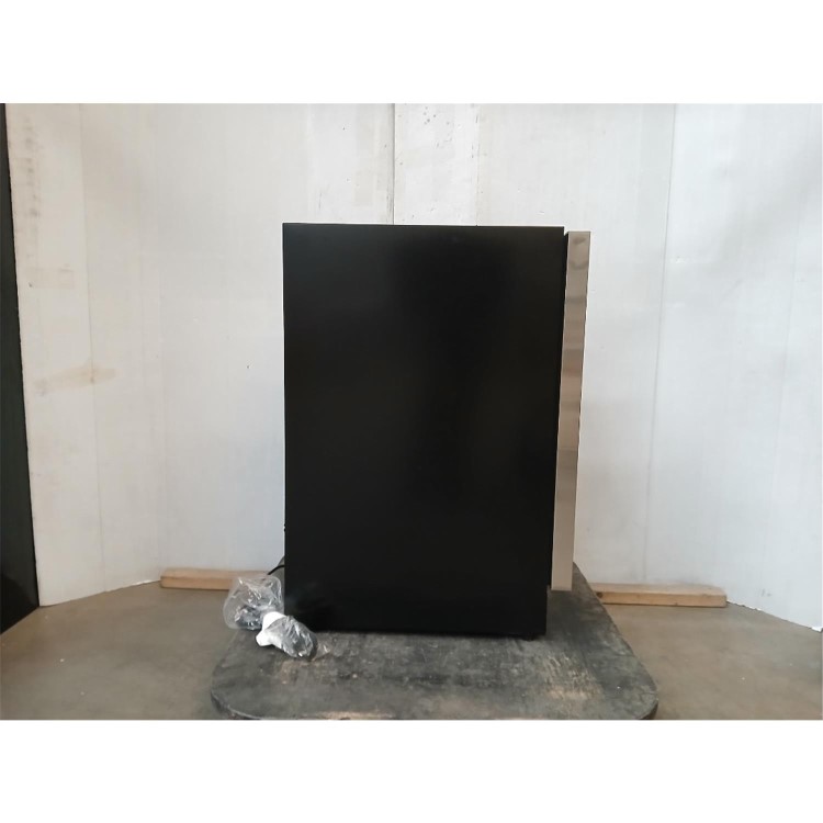 GRADE A2 - electriQ 18 Bottle Capacity 30cm Freestanding Under Counter Wine Cooler - Stainless Steel