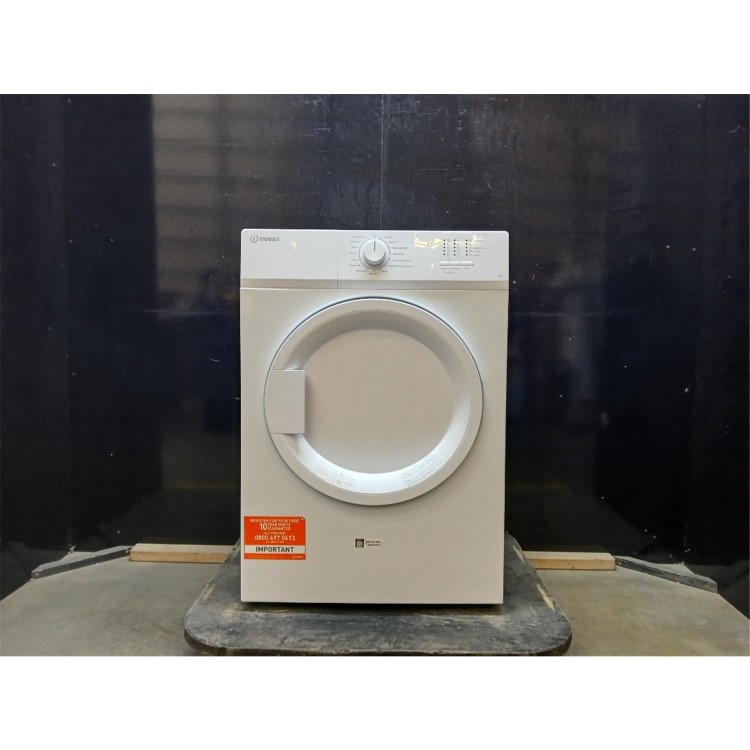 GRADE A2 - Indesit 8kg Vented Tumble Dryer - White