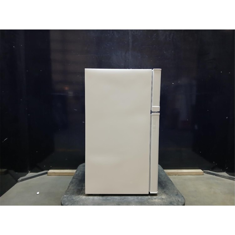 GRADE A2 - electriQ 80 Litre Under Counter Freestanding Fridge Freezer - White