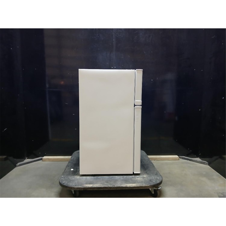 GRADE A2 - electriQ 80 Litre Under Counter Freestanding Fridge Freezer - White