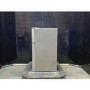 GRADE A2 - electriQ 80 Litre Under Counter Freestanding Fridge Freezer - Silver