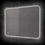 Rectangular Backlit Heated Bathroom Mirror with Lights 600 x 900mm- HiB Ambience 90