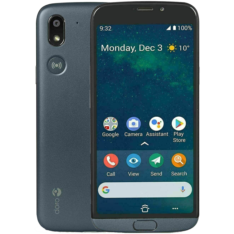 GRADE A2 - Doro 8050 Grey 5.45" 16GB 4G Unlocked & SIM Free Smartphone