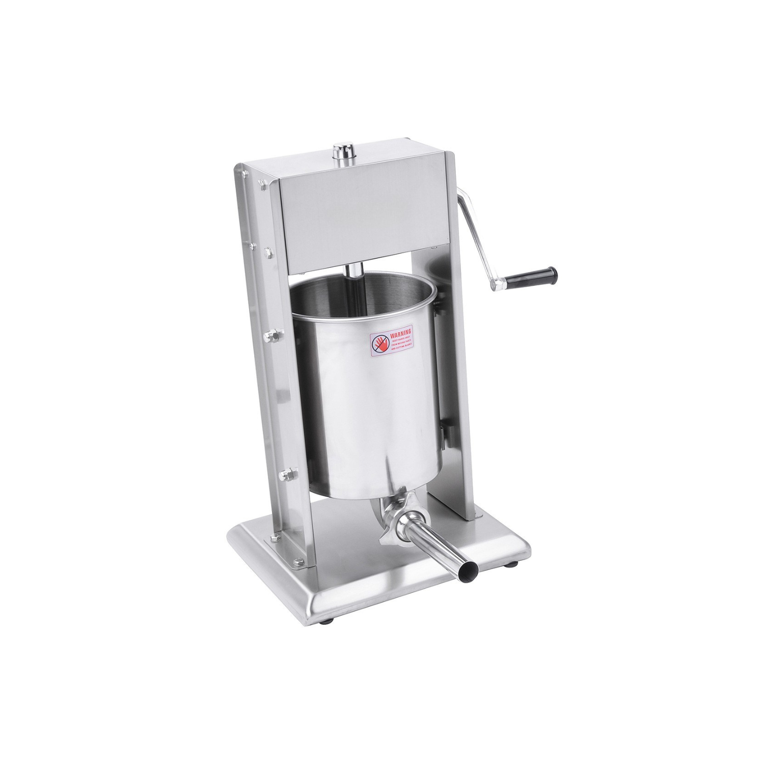 Hamoki 10 Ltr Manual Sausage Stuffer 4 Filler Tubes