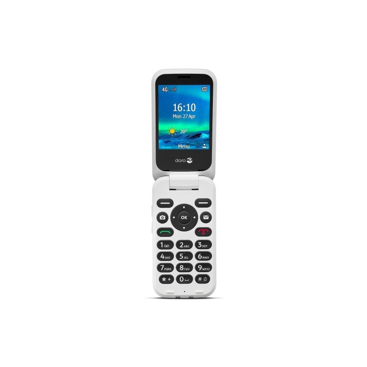 Doro 6820 128MB 4G SIM Free Mobile Phone - Graphite
