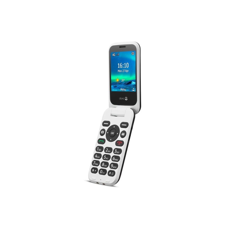 Doro 6820 128MB 4G SIM Free Mobile Phone - Graphite