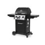 Broil King Royal 340 - 3 Burner Gas BBQ Grill with Side Burner - Black