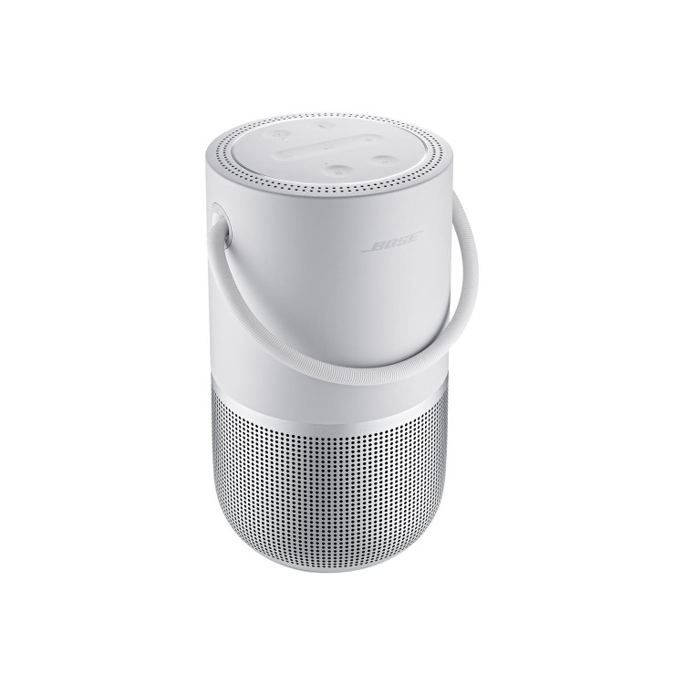Bose Portable Home Smart Speaker with Voice Recognition and Control - Silver