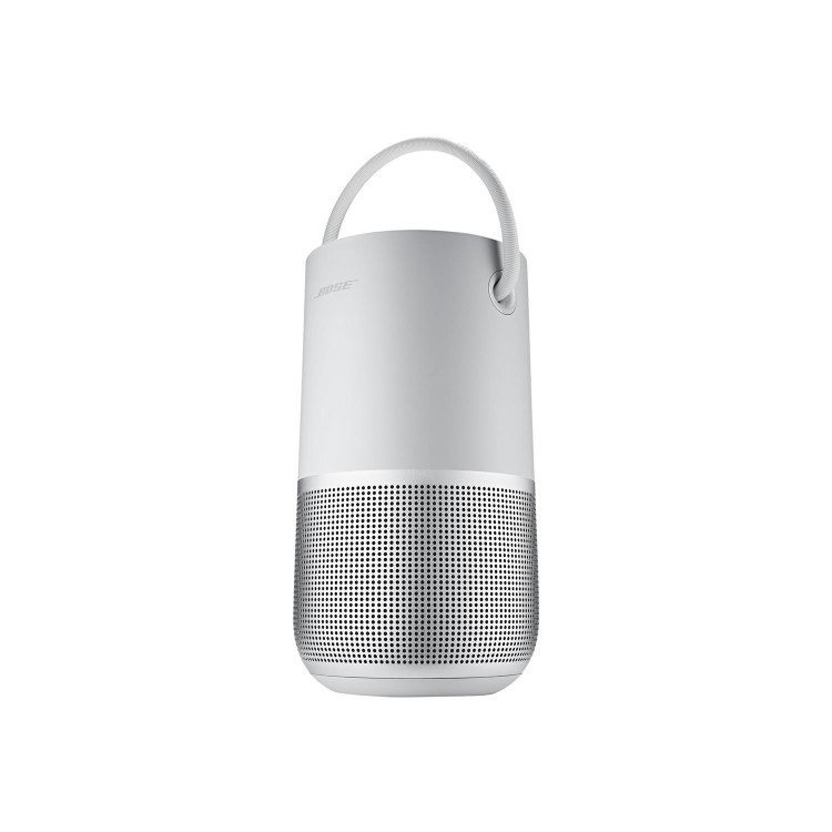 Bose Portable Home Smart Speaker with Voice Recognition and Control - Silver