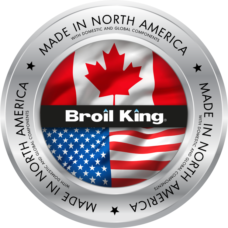 Broil King Monarch 390 - 3 Burner Gas BBQ Grill with Side Burner and Rotisserie - Black