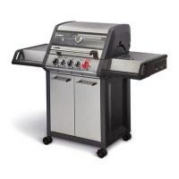 Enders Monroe Pro 3 Burner SIK Turbo Gas BBQ