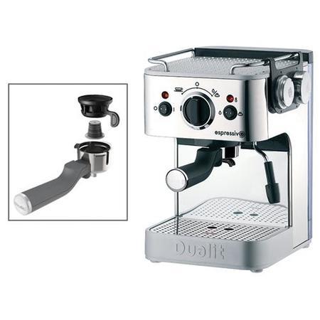 Dualit 84360 Mm 3 In 1 Espressivo Polished Coffee Machine Dcmix