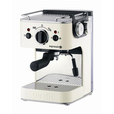 Dualit 84363 In 15 Bar Espressivo Coffee Machine Cream
