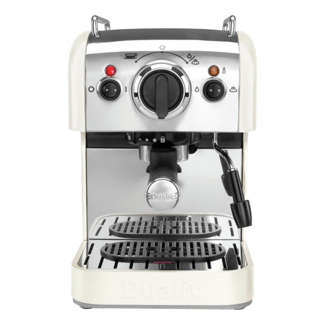 Dualit 84443 3-in-1 Coffee Machine - Canvas White
