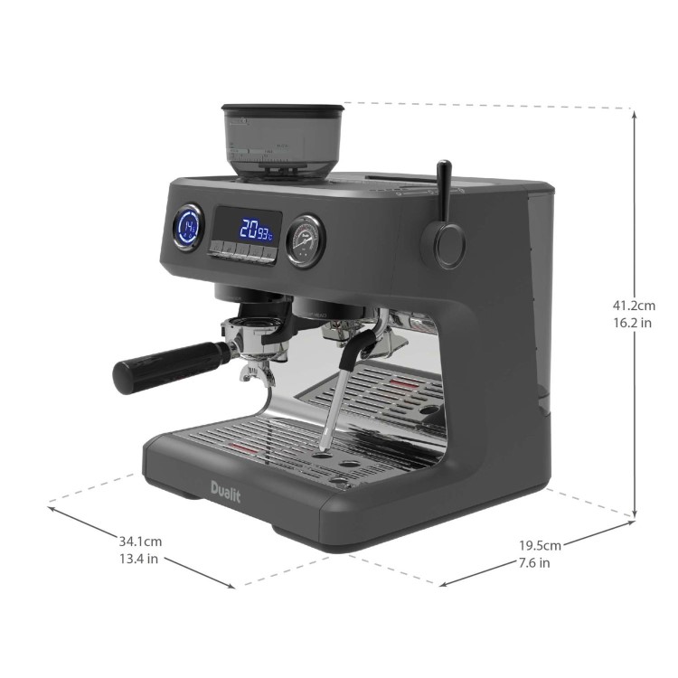 Dualit Espressivo Pro Espresso Machine 84455 - Grey