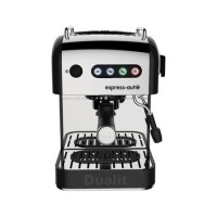 Dualit Espress-Auto Freestanding Coffee & Tea Machine with Milk Frother- Stainless Steel