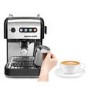 Dualit Espress-Auto Freestanding Coffee & Tea Machine with Milk Frother- Stainless Steel