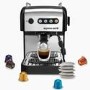 Dualit Espress-Auto Freestanding Coffee & Tea Machine with Milk Frother- Stainless Steel