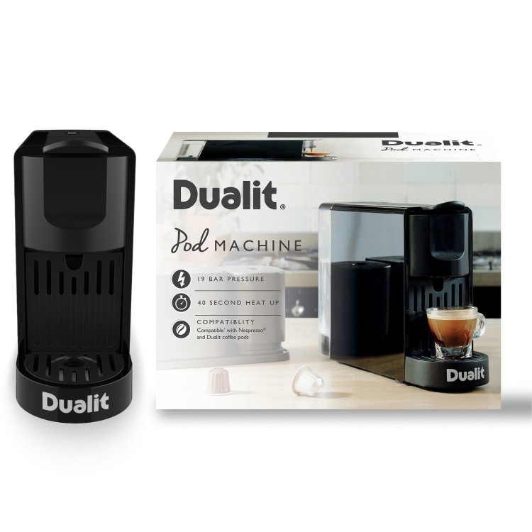 Dualit Pod Coffee Machine 85190 - Black