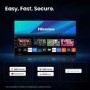 Hisense 85E7STUK PRO 85 Inch 4K Ultra HD Smart TV  QLED 144Hz VRR Gaming & AI Picture