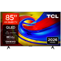 85P7L-UK TCL 85P7L-UK 85" QLED 4K HDR Smart Google TV – Ultra Large 85 Inch 4K UHD TV with Dolby Vision HDR10+ & Google TV Streaming Apps