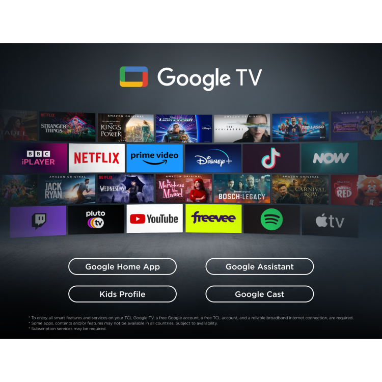 TCL Q6C 85 inch 4K Ultra HD Smart TV
