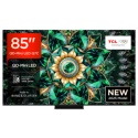 85Q7C-UK TCL 85Q7C-UK 85-Inch 4K QD-Mini LED Smart TV – HDR10+ Dolby Vision IQ 144Hz Google TV